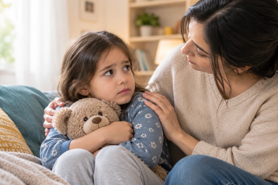 ترس کودک و حمایت والدین برای کاهش اضطراب و ترس